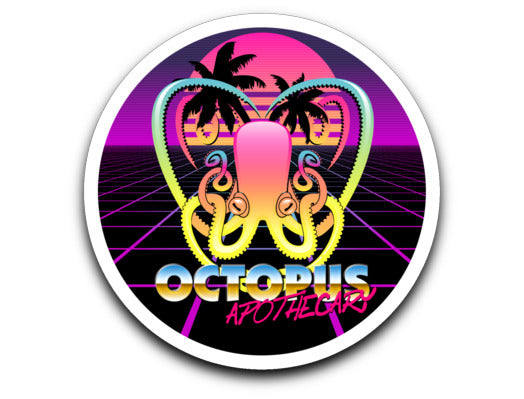 Octopus Apothecary - New Retro Wave Decal