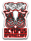 Octopus Apothecary - 3"x4" Decals in Various Style
