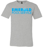 Emerald Pool Service 02 - Canvas Unisex T-Shirt