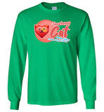 Strawberry Cat - Lifestyle - Gildan Long Sleeve T-Shirt