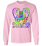 Octopus Apothecary Tie Dye Spiral - Gildan Long Sleeve T-Shirt