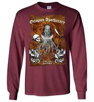 Octopus Apothecary - Old Time Shakespeare - Gildan Long Sleeve T-Shirt