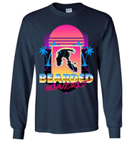 Retro Bearded Behaviorist - Gildan Long Sleeve T-Shirt