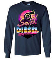 Smith Diesel - New Retro Turbo - Gildan Long Sleeve T-Shirt
