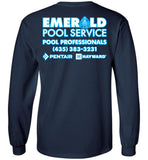 Emerald Pools - Pool Professionals - Gildan Long Sleeve T-Shirt