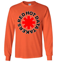 Red Hot Data Takers - Long Sleeve T-Shirt