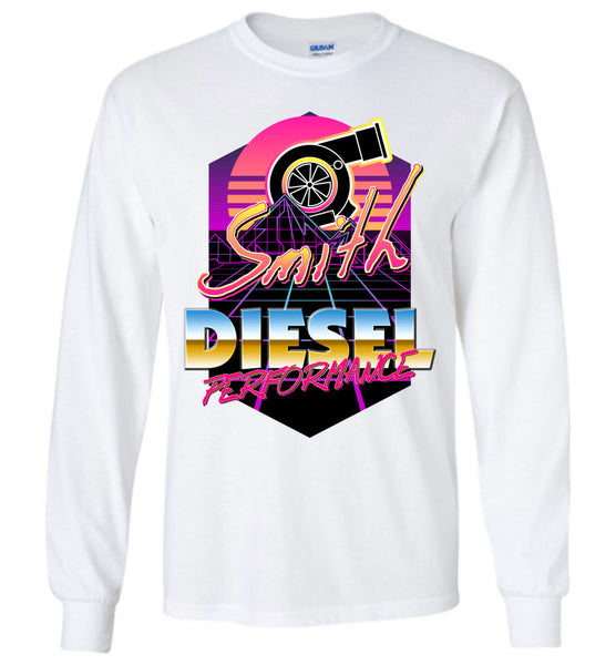 Smith Diesel - New Retro Turbo - Gildan Long Sleeve T-Shirt