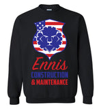 Ennis Construction & Maintenance LLC - Gildan Crewneck Sweatshirt