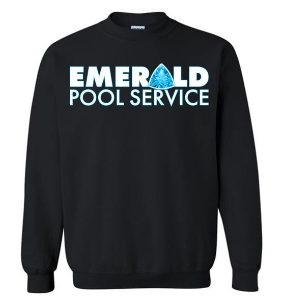 Emerald Pool Service - Gildan Crewneck Sweatshirt
