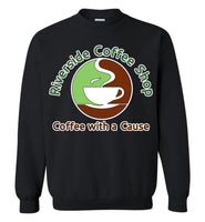 Riverside Coffee Shop - Gildan Crewneck Sweatshirt