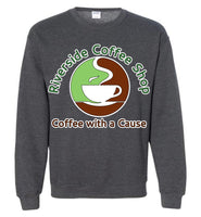 Riverside Coffee Shop - Gildan Crewneck Sweatshirt