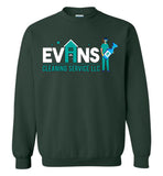 Evans Cleaning Service 2 - Gildan Crewneck Sweatshirt