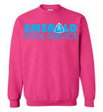 Emerald Pool Service 02 - Gildan Crewneck Sweatshirt