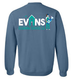 Evans Cleaning Service - Gildan Crewneck Sweatshirt