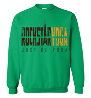 Rockstar Yoga Retro 02 - Gildan Crewneck Sweatshirt