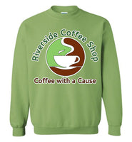 Riverside Coffee Shop - Gildan Crewneck Sweatshirt