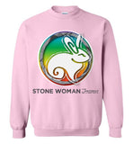 Stone Woman Journeys 01 - Gildan Crewneck Sweatshirt