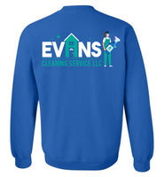 Evans Cleaning Service - Gildan Crewneck Sweatshirt