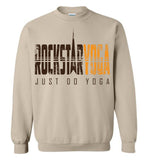Rockstar Yoga Retro 02 - Gildan Crewneck Sweatshirt