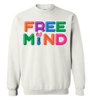 Free Mind - Gildan Crewneck Sweatshirt