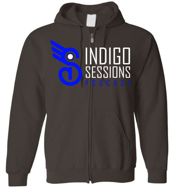 Indigo Sessions - Essentials - Gildan Zip Hoodie
