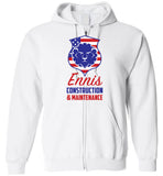 Ennis Construction & Maintenance LLC - Gildan Zip Hoodie