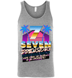 Seven Dimensions - Emi, New Retro - Canvas Unisex Tank