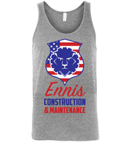 Ennis Construction & Maintenance LLC - Canvas Unisex Tank