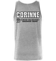 Seven Dimensions - Corinne, New Retro - Canvas Unisex Tank