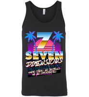 Seven Dimensions - Emi, New Retro - Canvas Unisex Tank