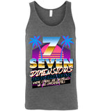 Seven Dimensions - Emi, New Retro - Canvas Unisex Tank