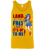 Land of the Free - Canvas Unisex Tank