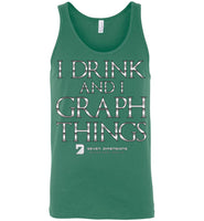 I Drink & I Know Things -Canvas Unisex Tank
