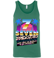 Seven Dimensions: Essential New Retro - Canvas Unisex Tank