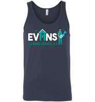 Evans Cleaning Service 2 - Canvas Unisex Tank