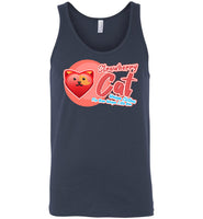 Strawberry Cat - Lifestyle - Canvas Unisex Tank