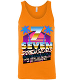 Seven Dimensions: Essential New Retro - Canvas Unisex Tank