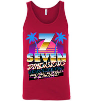 Seven Dimensions - Emi, New Retro - Canvas Unisex Tank