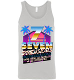 Seven Dimensions: Essential New Retro - Canvas Unisex Tank