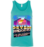 Seven Dimensions: Essential New Retro - Canvas Unisex Tank