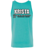 Seven Dimensions - Krista, Flower - Canvas Unisex Tank