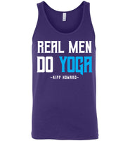 Real Men Do Yoga - Canvas Unisex Tank