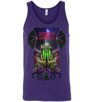 CTHULHU FOR AMERICA - Canvas Unisex Tank