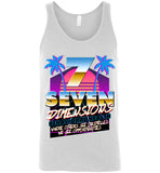 Seven Dimensions: Essential New Retro - Canvas Unisex Tank