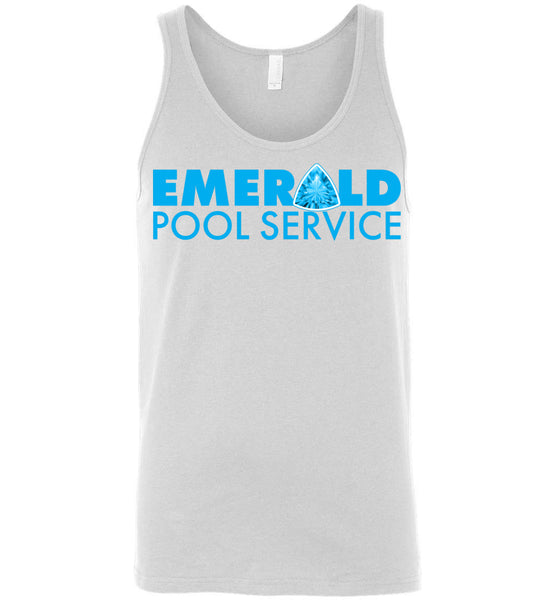 Emerald Pool Service 02 - Canvas Unisex Tank