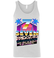 Seven Dimensions - Emi, New Retro - Canvas Unisex Tank