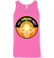 All Around Indy - Halloween - Canvas Unisex Tank