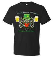 Octopus Apothecary St Patrick - Anvil Fashion T-Shirt