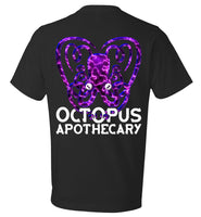 Octopus Apothecary: Keep Cedar Weird Anvil Fashion T-Shirt - Purple