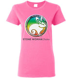 Stone Woman Journeys 01 - Gildan Ladies Short-Sleeve